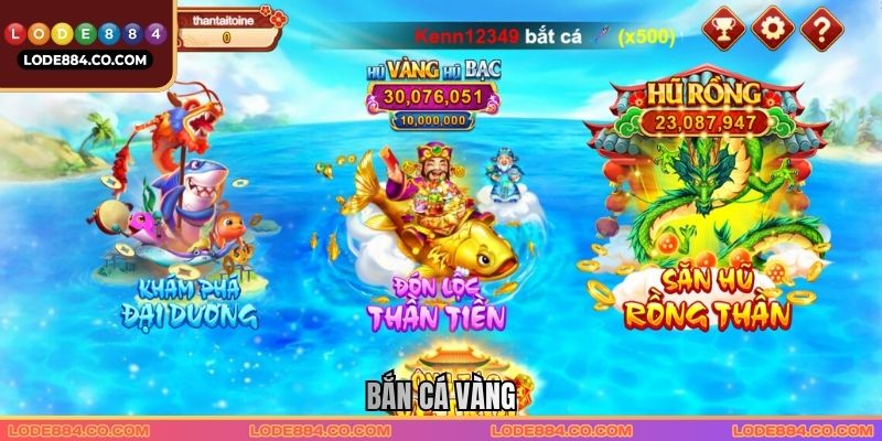 Bắn Cá Vàng
